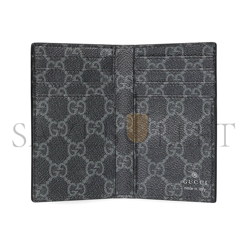 GUCCI GG EMBLEM BI-FOLD EMBOSSED CARD CASE 818953 (15*12cm)
